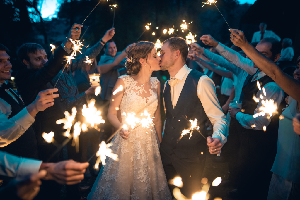 What Should You Take to Weddings - sparklers